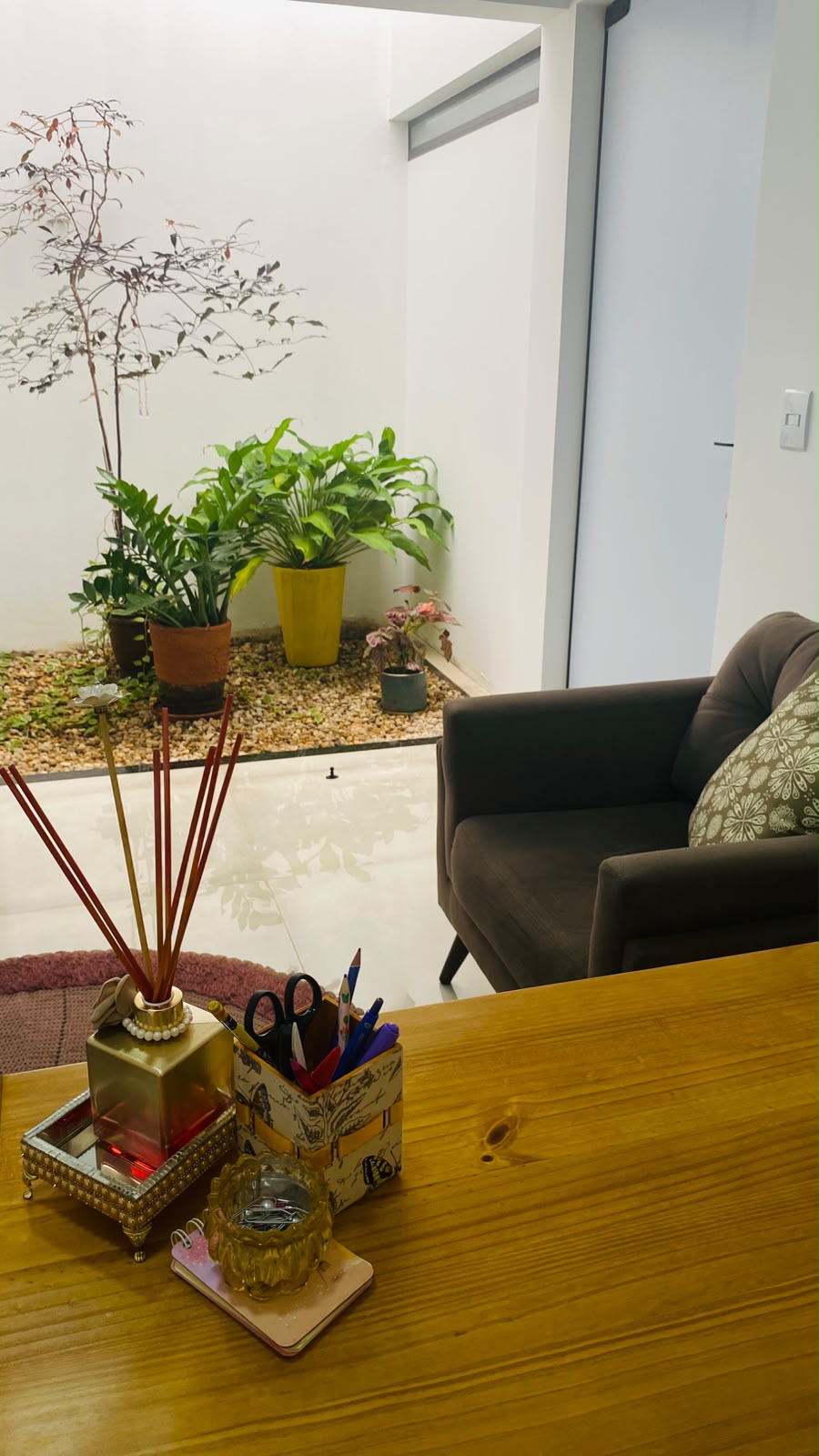 Ambiente interno do consultório